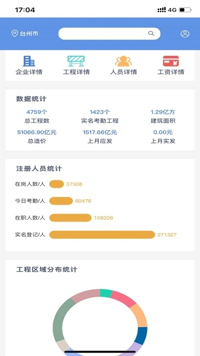 常德市建筑工地实名制管理云平台1