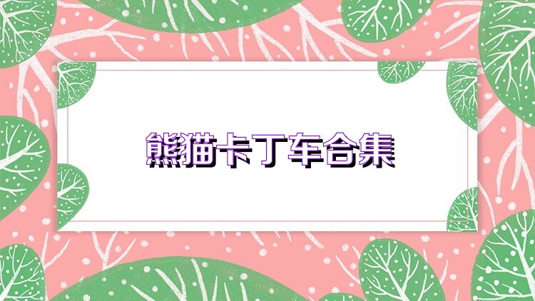 熊猫卡丁车合集