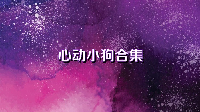 心动小狗合集