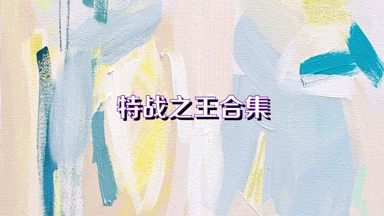特战之王合集