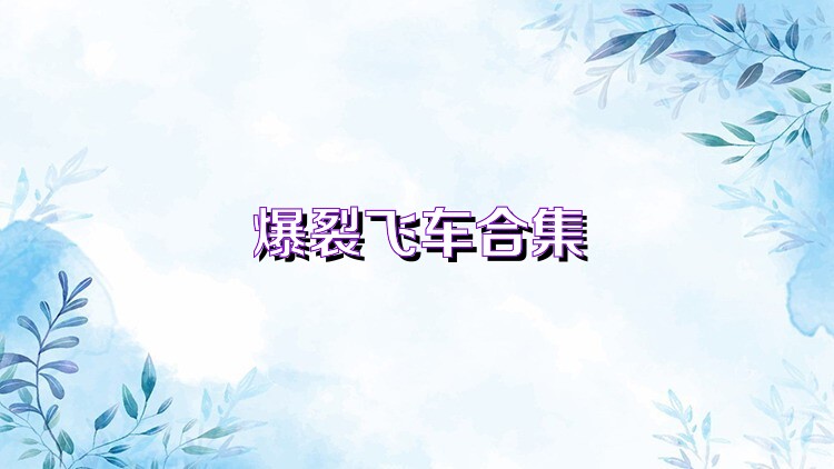 爆裂飞车合集