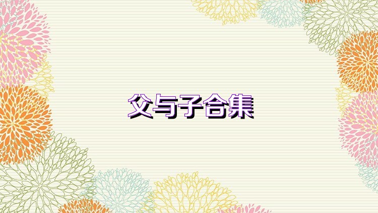 父与子合集