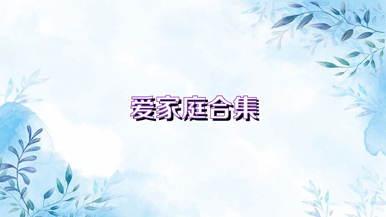 爱家庭合集