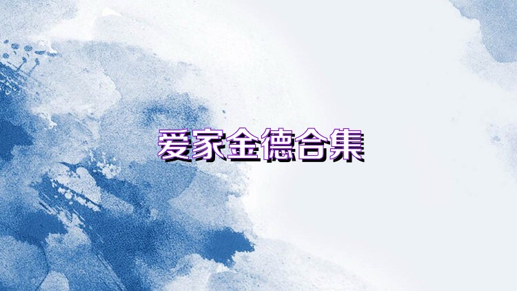爱家金德合集