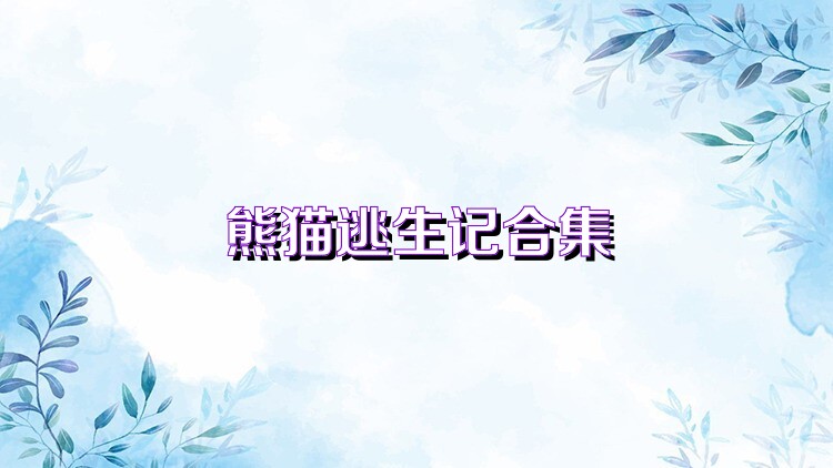 熊猫逃生记合集