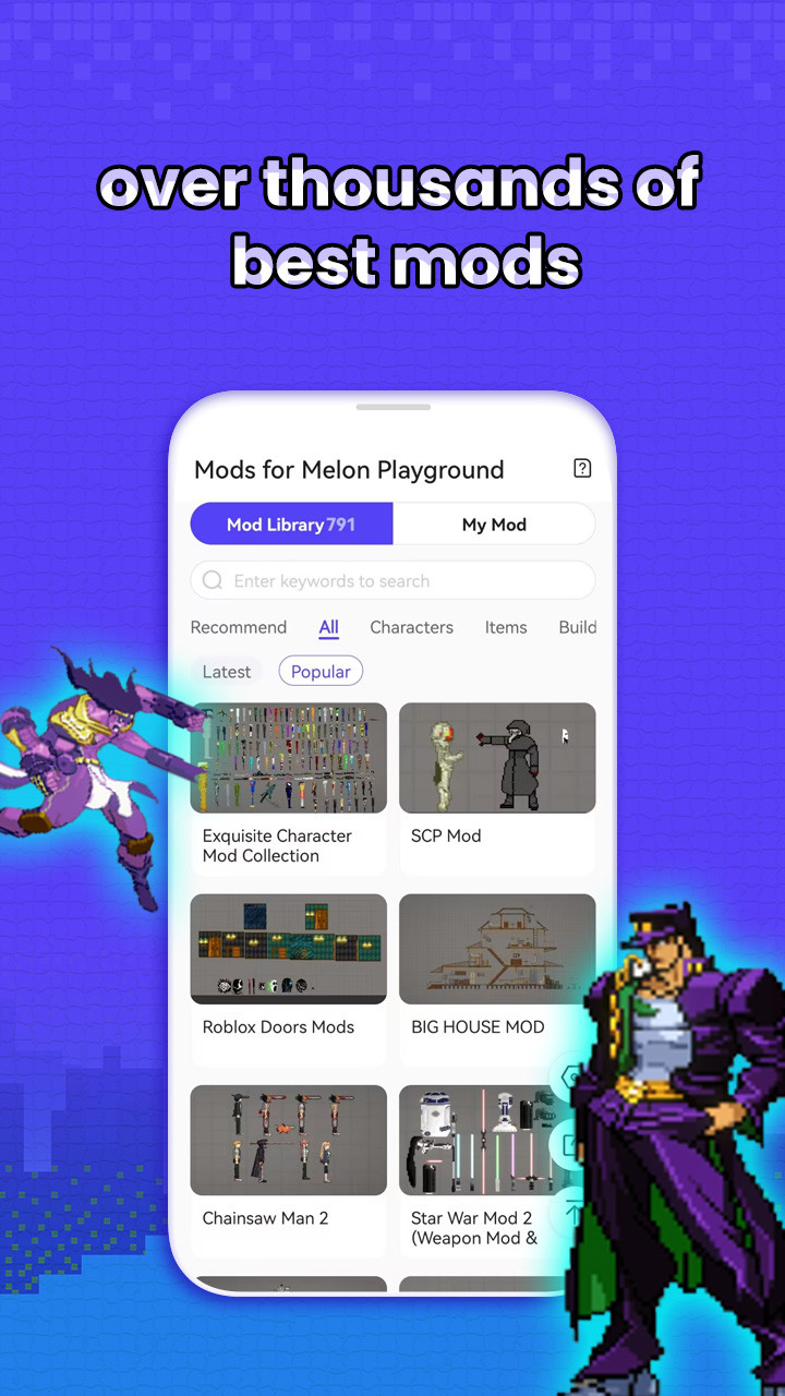Mods for Melon Playground apk1