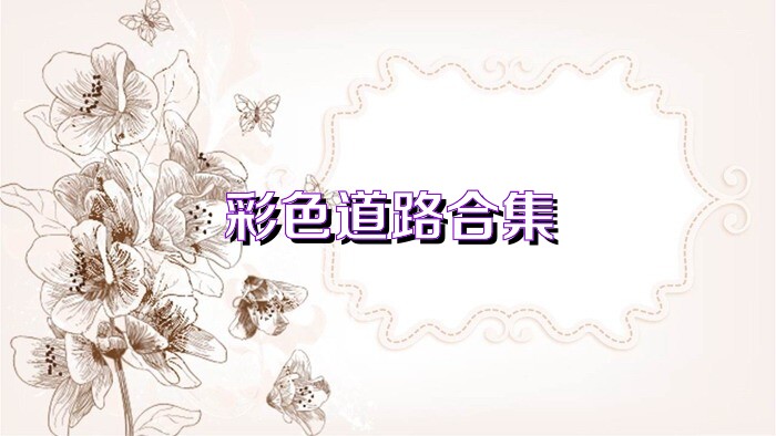 彩色道路合集