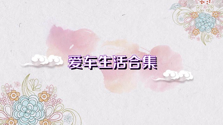 爱车生活合集