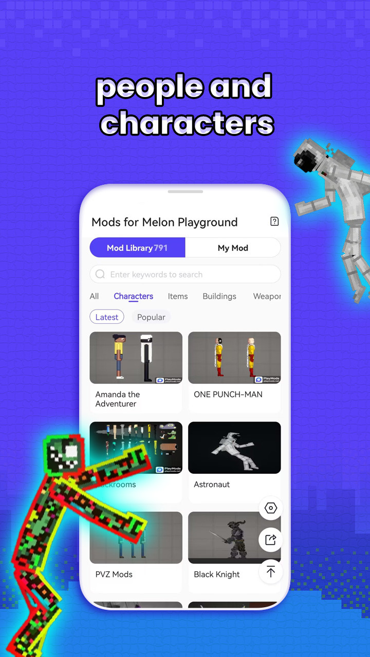 Mods for Melon Playground2