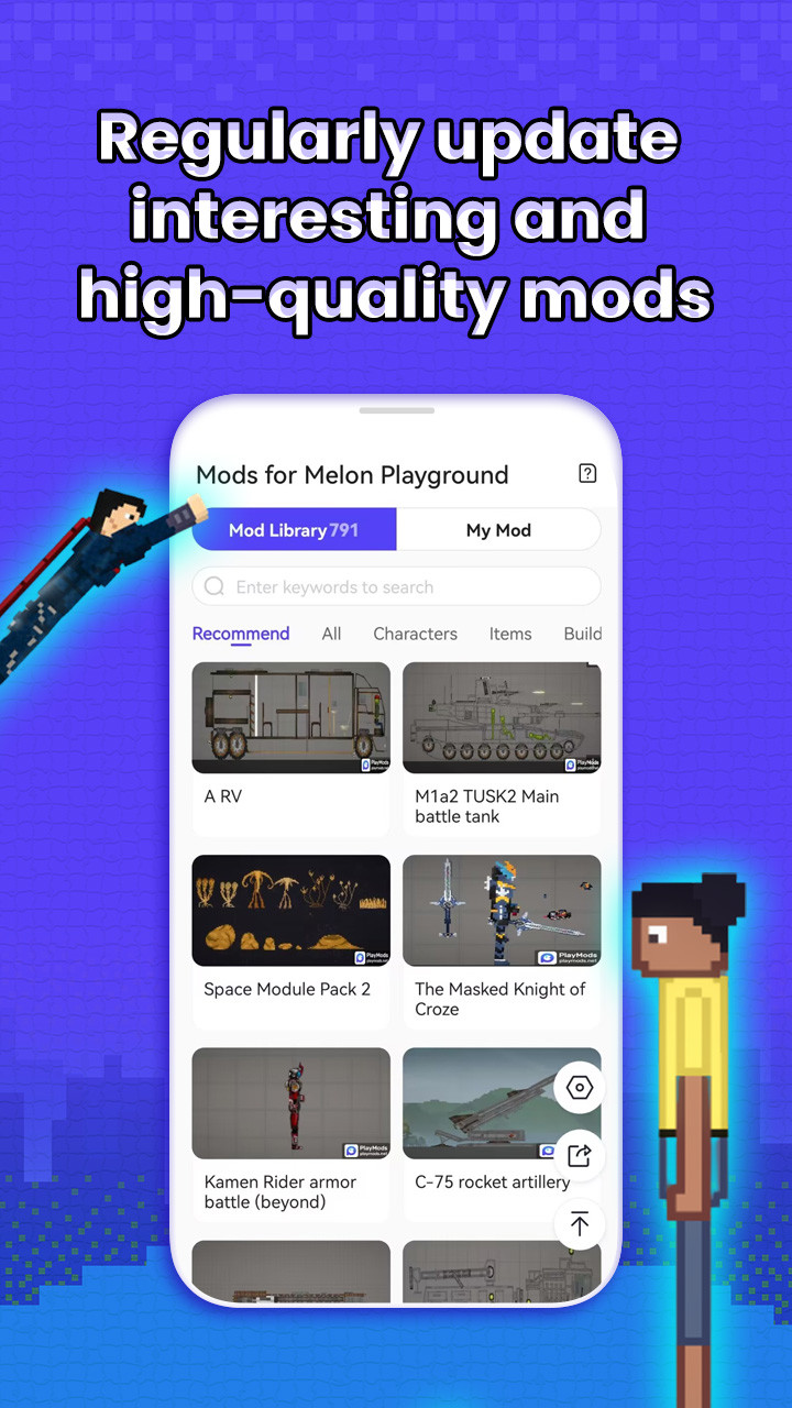Mods for Melon Playground4