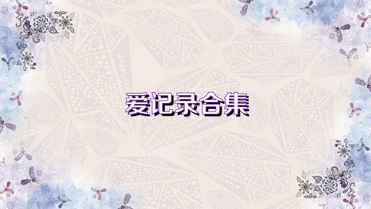 爱记录合集
