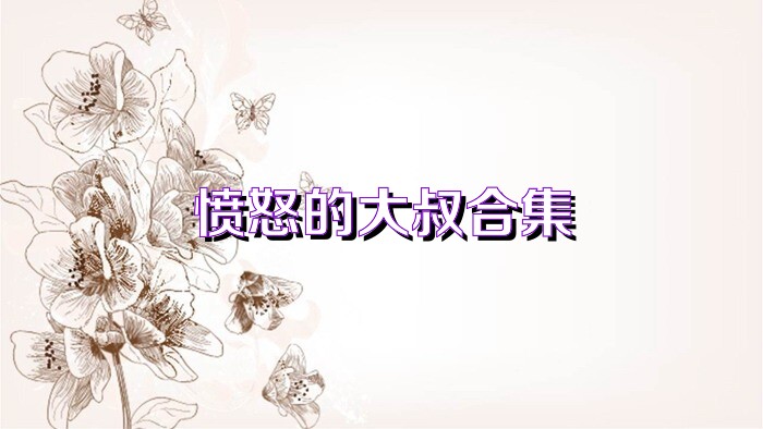愤怒的大叔合集