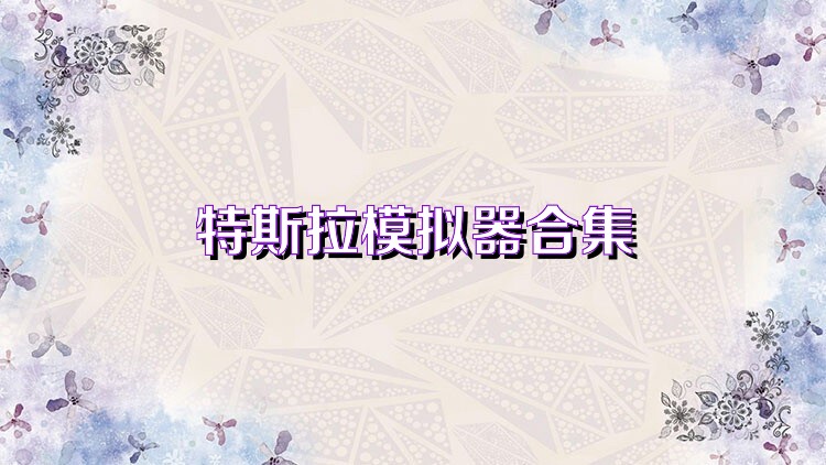 特斯拉模拟器合集