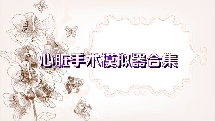 心脏手术模拟器合集
