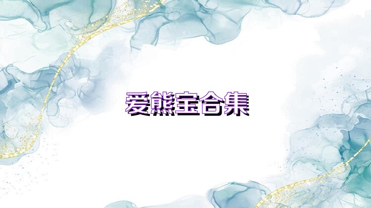 爱熊宝合集
