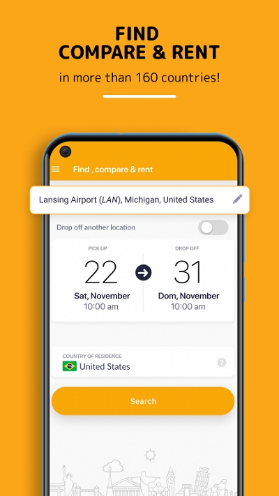 Rentcars.com Car Rental汽车出租1