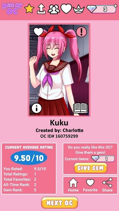 Rate My OC安卓版3