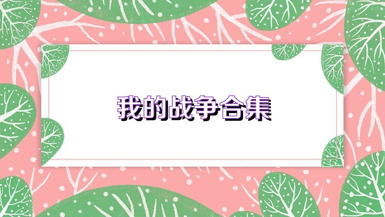 我的战争合集