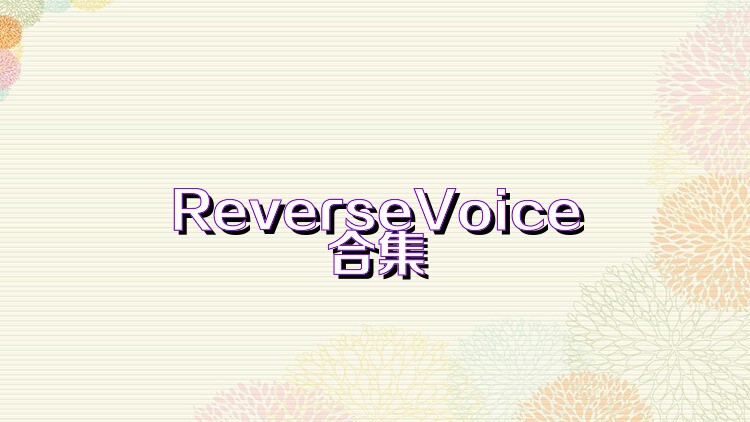 ReverseVoice合集