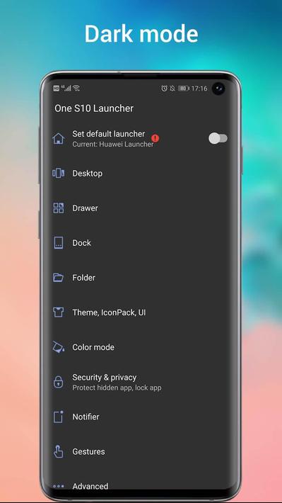 One S10 Launcher6