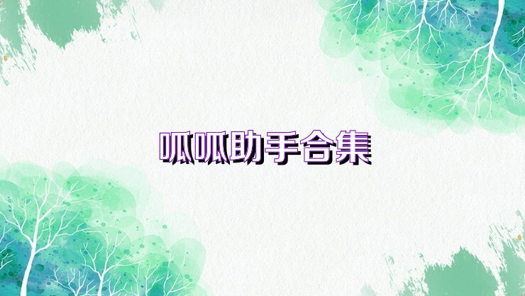 呱呱助手合集