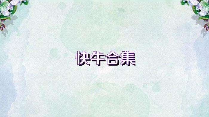 快牛合集