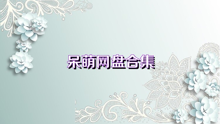 呆萌网盘合集