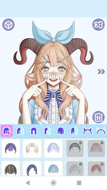 恶魔少女换装1
