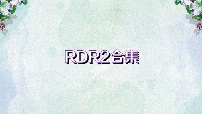 RDR2合集