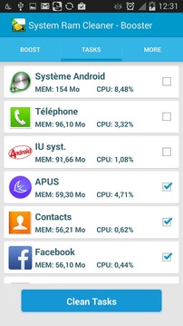 RAM Booster Cleaner Pro7
