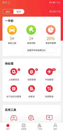 Ucar360二手车管理平台1
