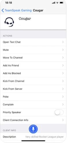 TeamSpeak3 ios版3