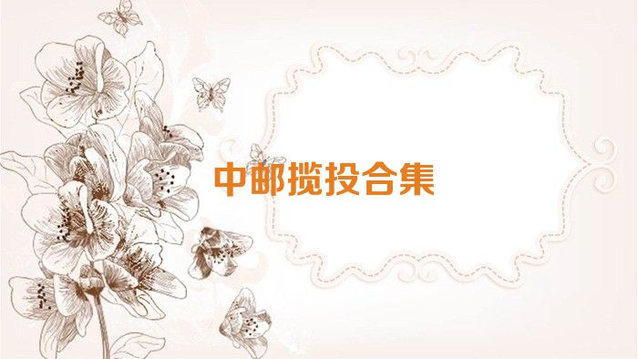 中邮揽投合集