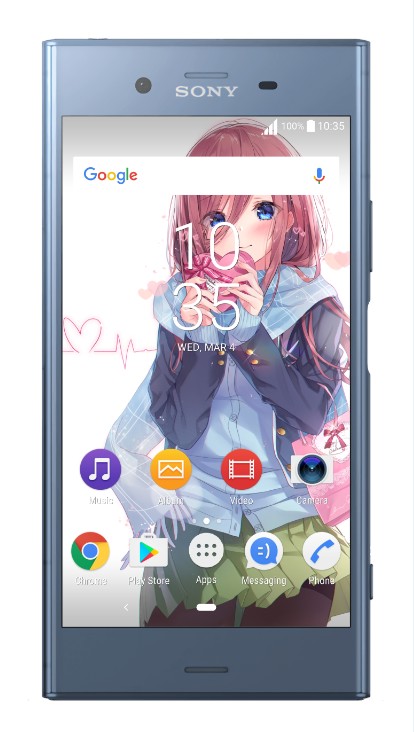 中野三玖索尼主题Nakano Miku - Xperia Theme2