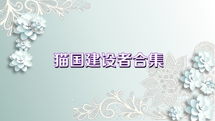 猫国建设者合集