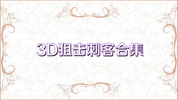 3D狙击刺客合集