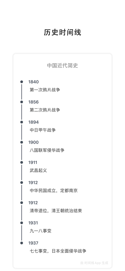 时间线苹果版5