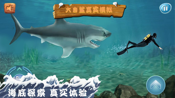 大白鲨真实模拟0