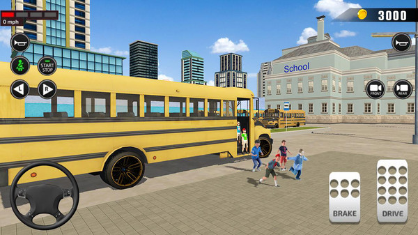 巴士驾驶移动模拟器1