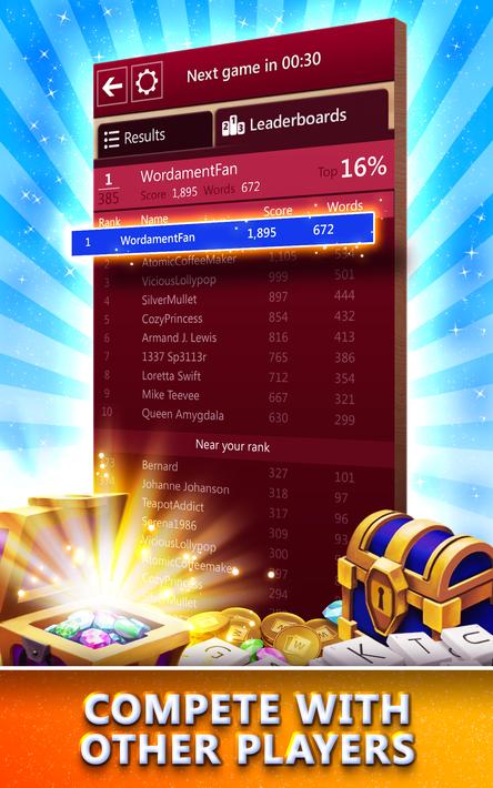 微软WordamentMicrosoft Wordament®16