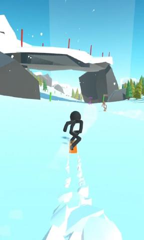 Stickman Snow Ride1
