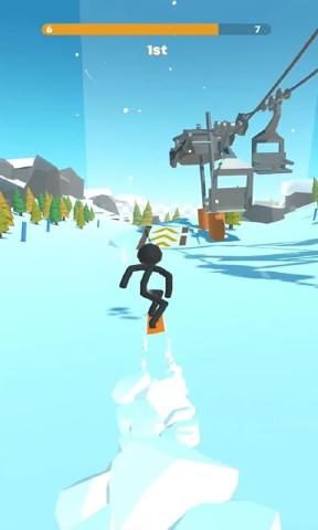 Stickman Snow Ride3