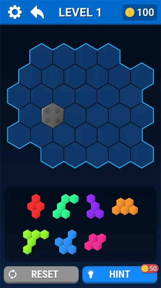 六角拼图块2