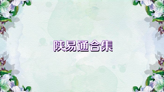 陕易通合集