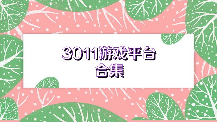3011游戏平台合集