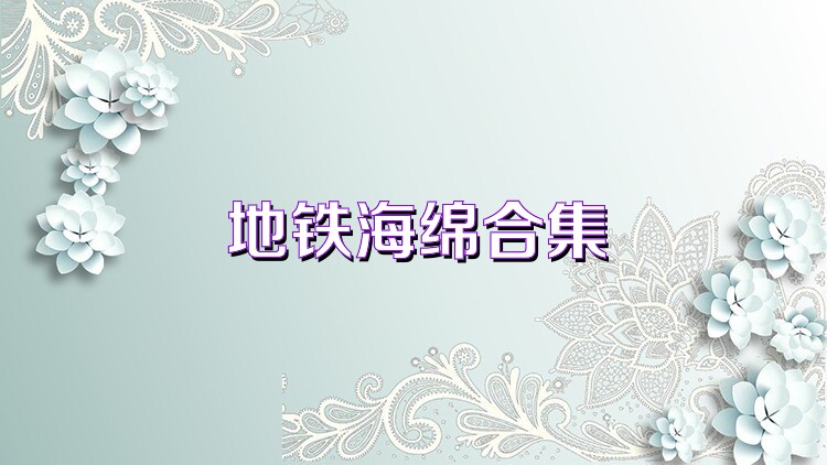 地铁海绵合集