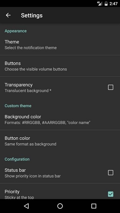 Volume Notification1