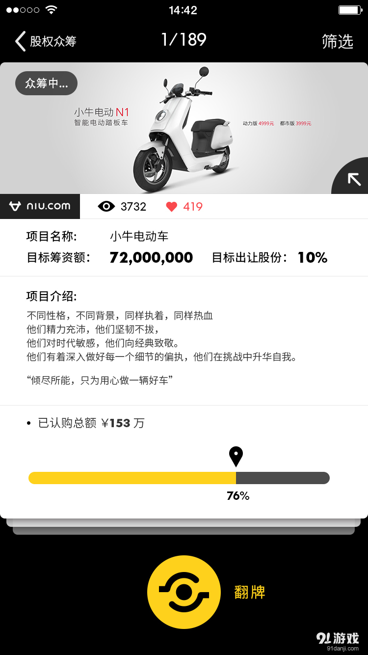 独角兽众筹2
