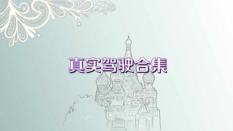 真实驾驶合集