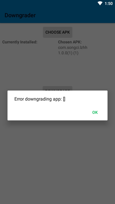 安卓软件降级器Downgrader3